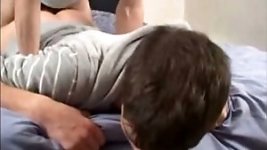 Little gay twink loves taking it up the ass hard